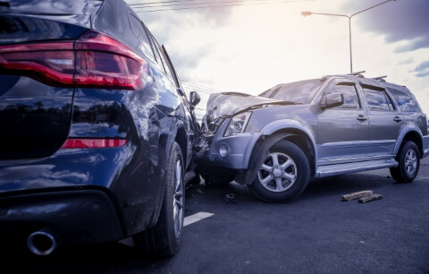 Vehicles collision image